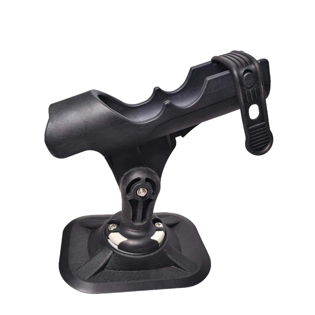 Fish Finder Mount - Aufblasbarer PVC-Boot-Angelrutenhalter, zusammenklappbarer PVC-Fixierer für Schlauchboote,