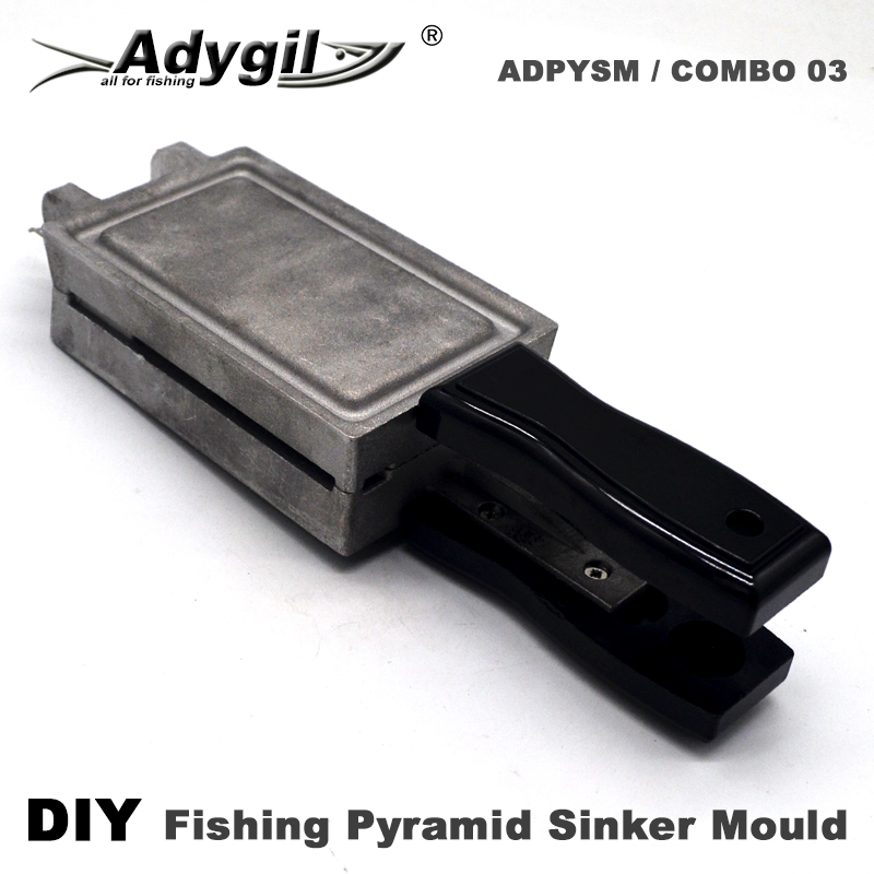 Fishing Depth Finder - Adygil DIY Pyramide Sinker Form mit