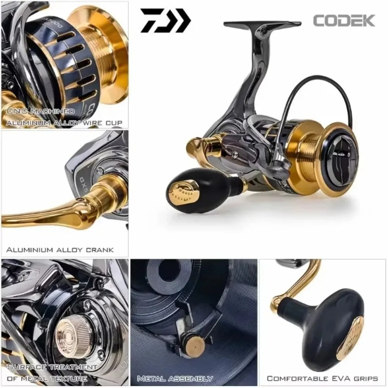Daiwa CODEK Spinnrolle Baitcas – Daiwa Reel Fuego Bewertung und Preis