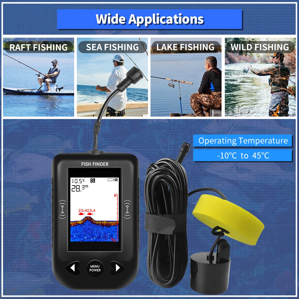 Erchang XF03 Fischfinder 45 Gr – Fish Finder Cable Bewertung und Preis
